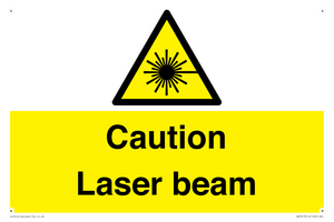 Caution Laser beam